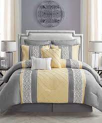 Gray Farion Eight Piece Comforter Set