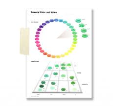 Emerald Color And Value Hue Range Value Chart Eclarity