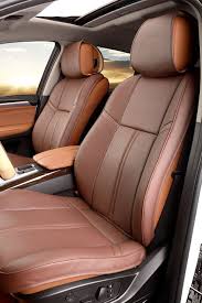 brown leather vehicle bucket seat seat