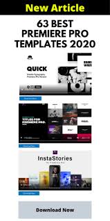 Visit us every week for new free downloads! Free Premiere Pro Templates Mega List 75 Amazing Freebies
