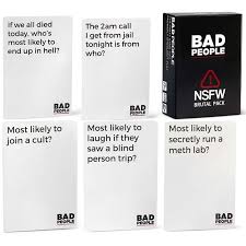 Check spelling or type a new query. Ready Stock Syk Bad People Card Game Basic And Expansion Package Party Game Entertainment Shopee Malaysia