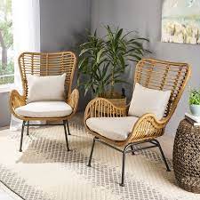 Browse a wide selection of accent chairs and living room chairs, including oversized armchairs, club chairs and wingback chair options in every color and material. Bowerman 28 Wide Tufted Polyester Armchair Rattan Chair Living Room Living Room Spaces Furniture