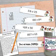Zapped Math Game