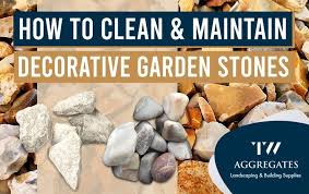 How To Clean Decorative Garden Stones