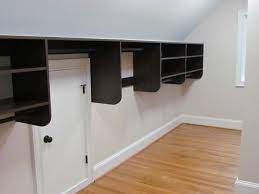 storage solutions sloped ceilings