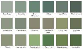 Green Paint Colors