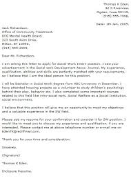 Gallery Of Social Work Cover Letters Samples