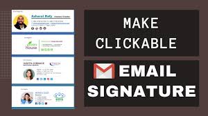 create html email signature without