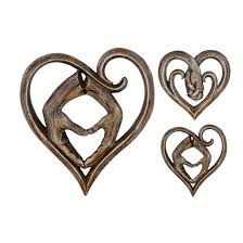 Heart Pendant Sculptures Heart