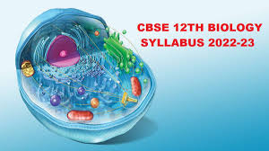 cbse cl 12 biology syllabus for
