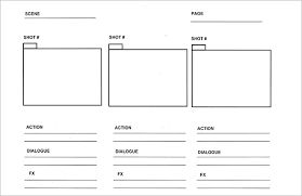 Free Storyboard Template Download The Advertising Bible