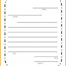 Friendly Letter Template With Address Valid Letter Writing Template