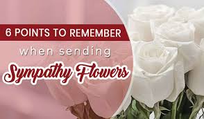 sending sympathy flowers