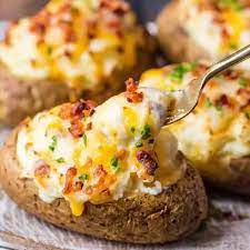 Twice Baked Potatoes Recipe Video The Cookie Rookie gambar png