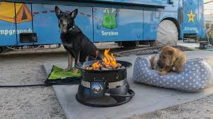Propane Fire Pit To An Rv Quick Connect
