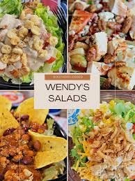 wendy s salads healthy fast food
