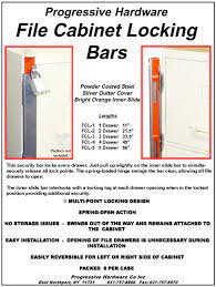 file cabinet locking bars