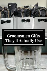 diy wedding groomsmen gifts they ll