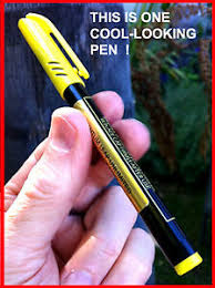 Blacklight Glow Permanent Invisible Ink Uv Black Light Security Marker Spy Pen 702403753957 Ebay