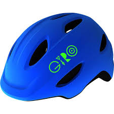 Giro Scamp Mips Helmet Kids Blue Green Creature Camo Xs
