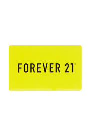 forever 21 gift card 15 00 usd