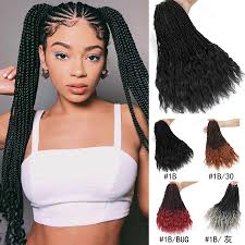 Lengthen and thicken your existing hair for braiding with sassy 100% kanekalon jumbo braid. 2020 Goddess Braids Crochet Hair Curly Ends 18 Inches Hair Bundle For Braid 60 Strands Synthetic Braiding Hair Extensions 120g Piece From Uniqueme 14 63 Dhgate Com