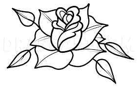 how to draw a flower for beginners
