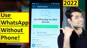 how to use whatsapp without phone you