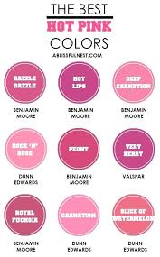Behr Fuchsia Pink Pink Paint Colors