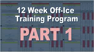 off ice hockey training program for