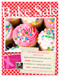Bake Sale Flyer Template Beautiful Hot Buns For Breats Bake