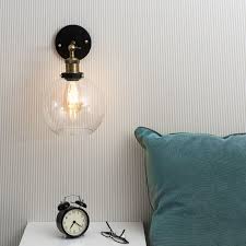 Sheridan Wall Light With Clear Glass