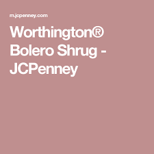 Worthington Bolero Shrug Jcpenney Mob Jackets Jackets