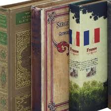 Vintage Inspired Book Storage Boxes