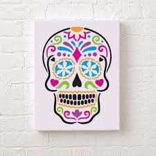 Sugar Skull Wall Art Stencil Stencils