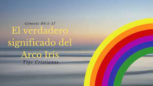 qué significa el arco iris en la biblia