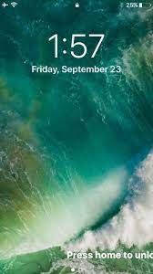 Switch on the display by gently touching the side handle. How To Disable Widgets At Lock Screen In Ios 11 And Ios 10 Osxdaily