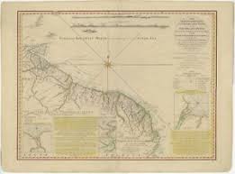 Details About Antique Nautical Chart Of The Coast Of Guyana By Rochette 1783