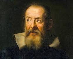 Målning av Galileo Galilei