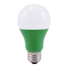 Energetic A19 Green Led Light Bulb In The General Purpose Led Light Bulbs Department At Lowes Com