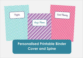 Sample Binder Spine Template 5 Documents In Pdf Psd