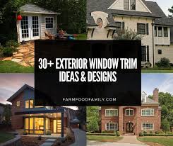 30 Modern Exterior Window Trim Ideas