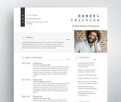 123 elm street, miami, fl 33183 | email: Developer Resume Template With Photo It Resume Word Template Etsy
