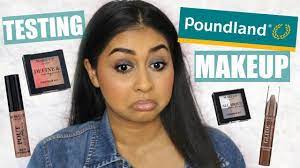 testing poundland makeup everything 1