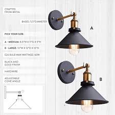 Pivoting European Wall Sconce Pick Your