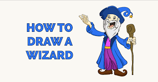 Finding your wand is a rite of passage for all young wizards and witches. How To Draw A Wizard Really Easy Drawing Tutorial