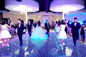ideal wedding dance floor size