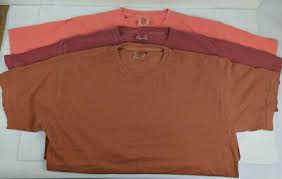 Comfort Colors Pigment Dyed Short Sleeve Shirts Cotton