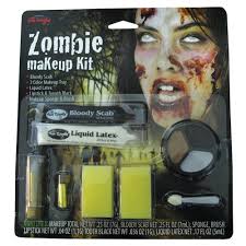 female zombie deluxe makeup kit