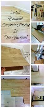 install beautiful laminate floors